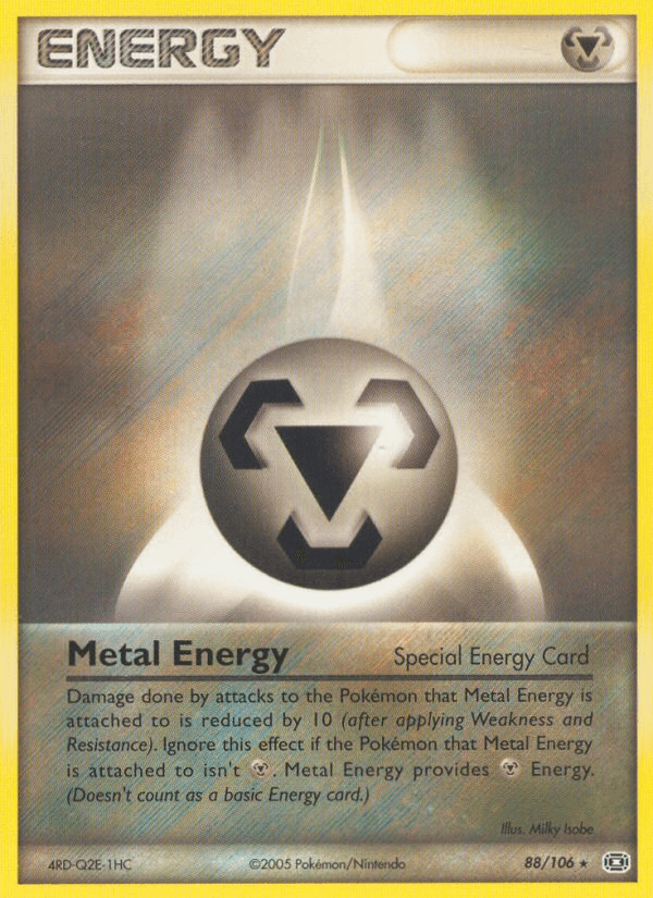 Metal Energy Emerald card
