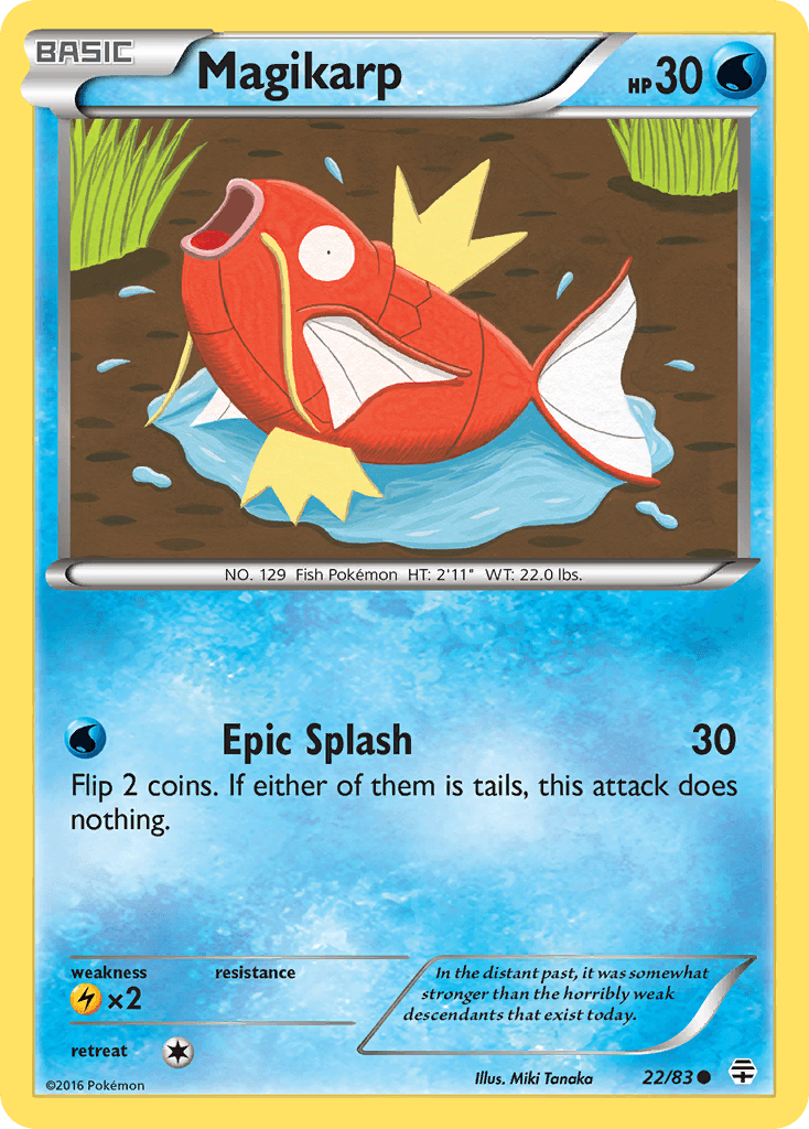 Magikarp Generations card