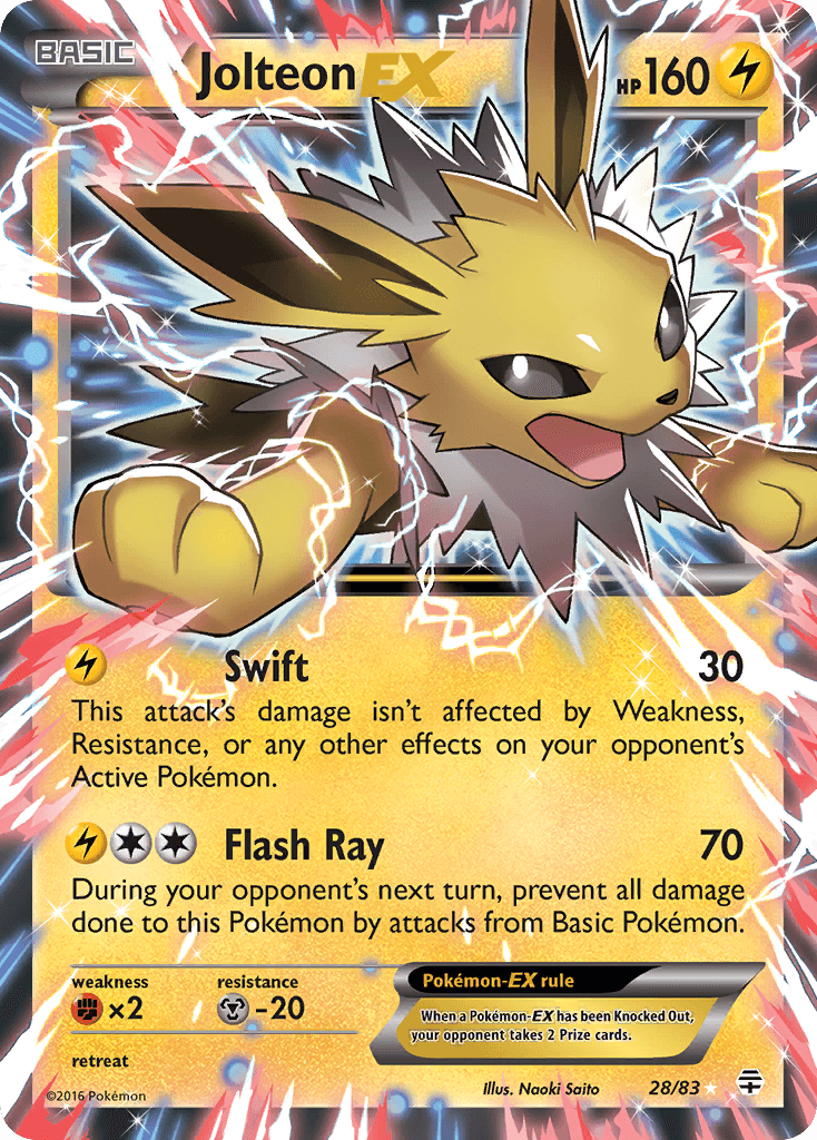 Jolteon-EX 寶可夢 card