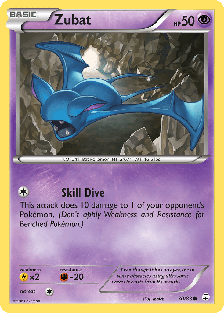 Zubat 寶可夢 card