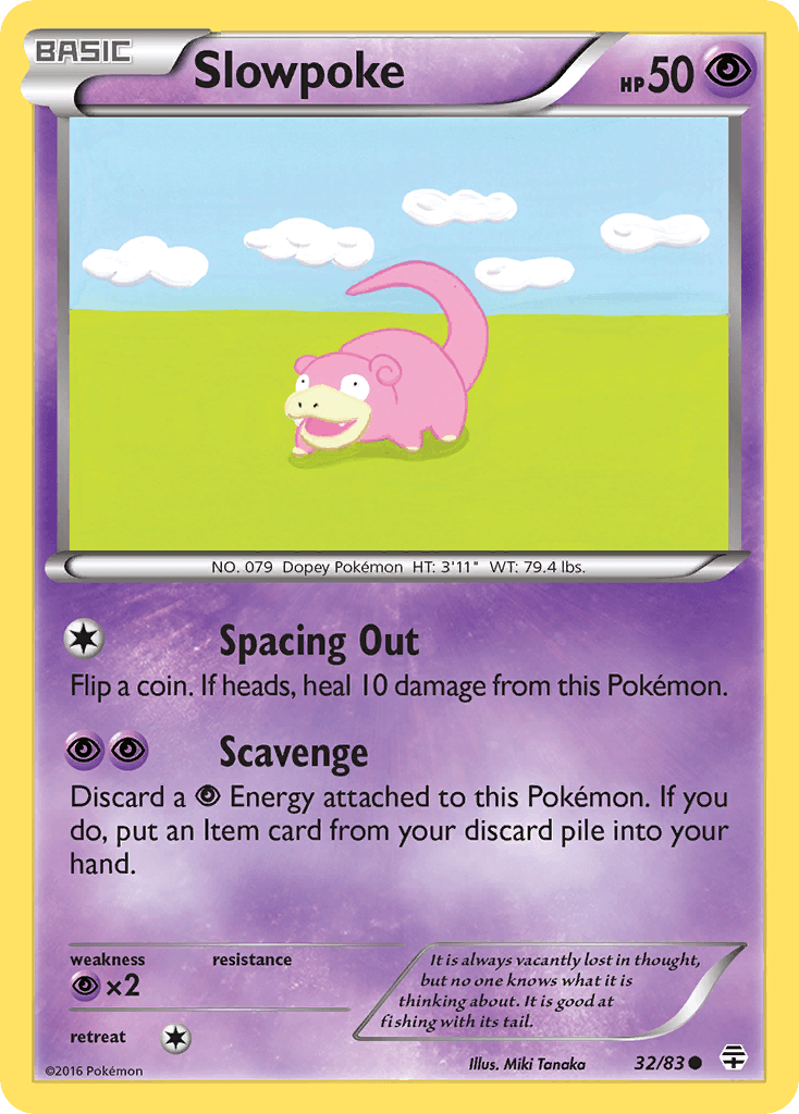 Slowpoke Generations card
