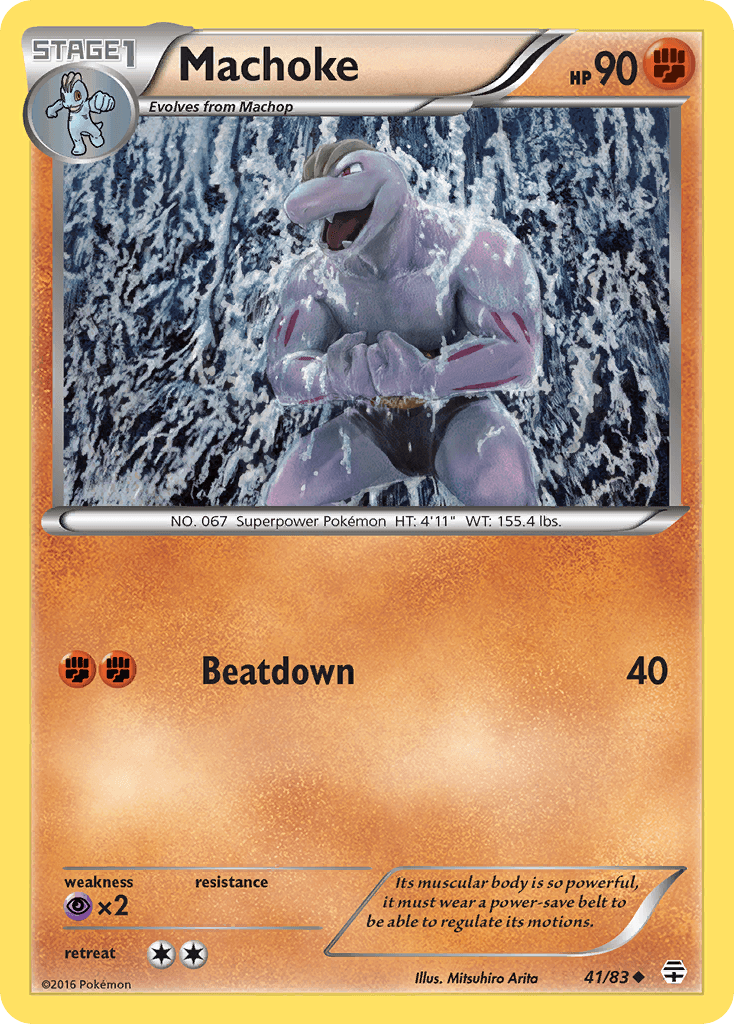 Machoke Generations card