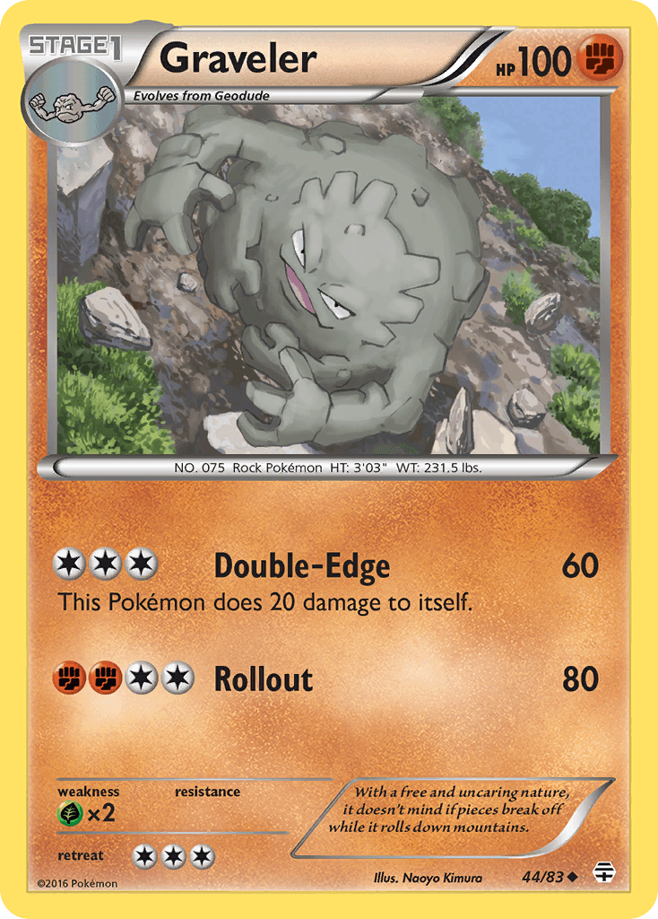 Graveler Generations card