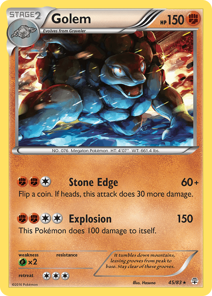 Golem Generations card