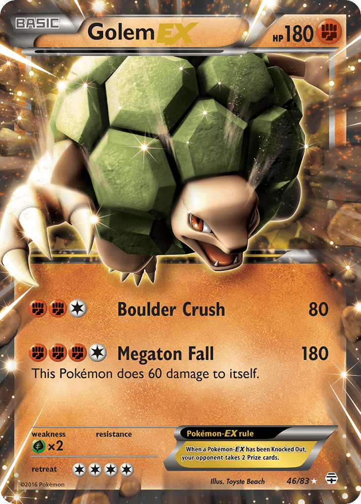 Golem-EX Generations card