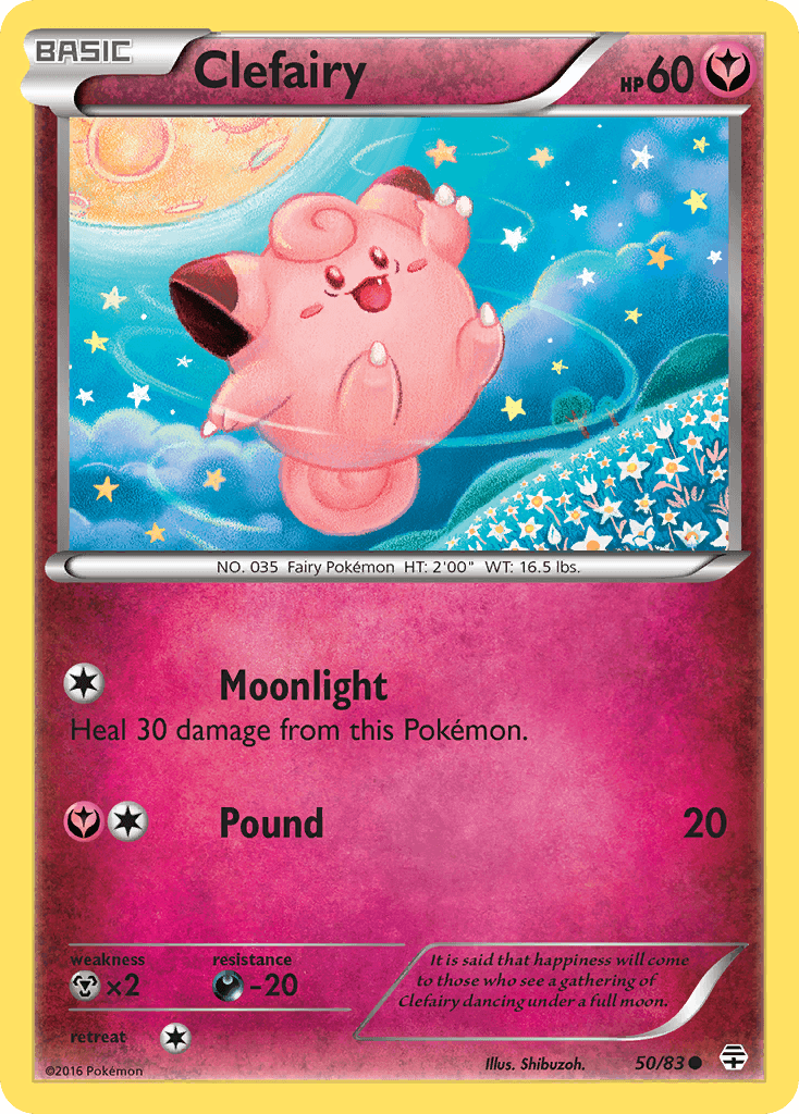 Clefairy 寶可夢 card