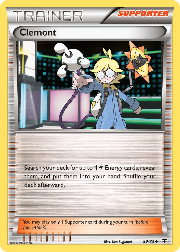 Clemont Generations card