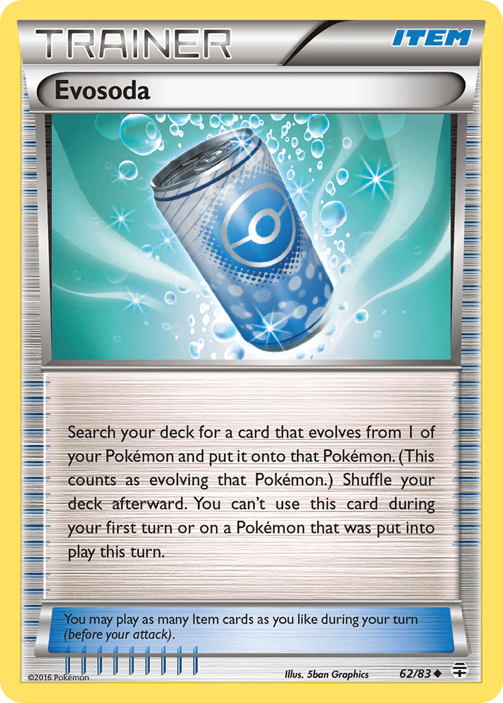 Evosoda Generations card