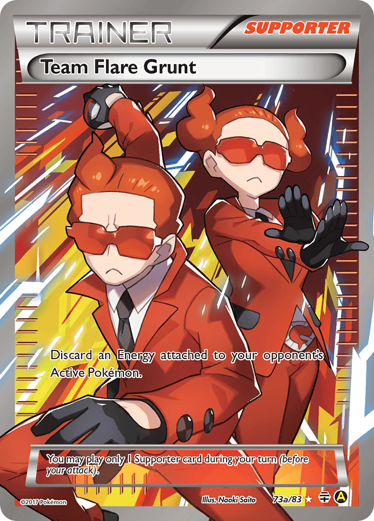 Team Flare Grunt Generations card