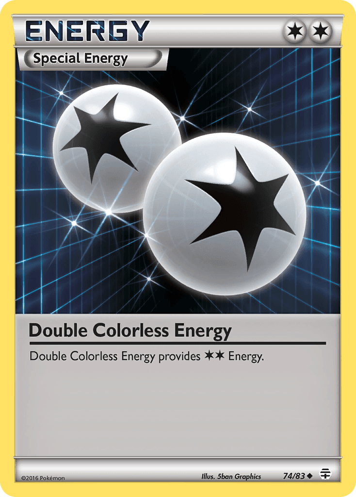Double Colorless Energy Generations card