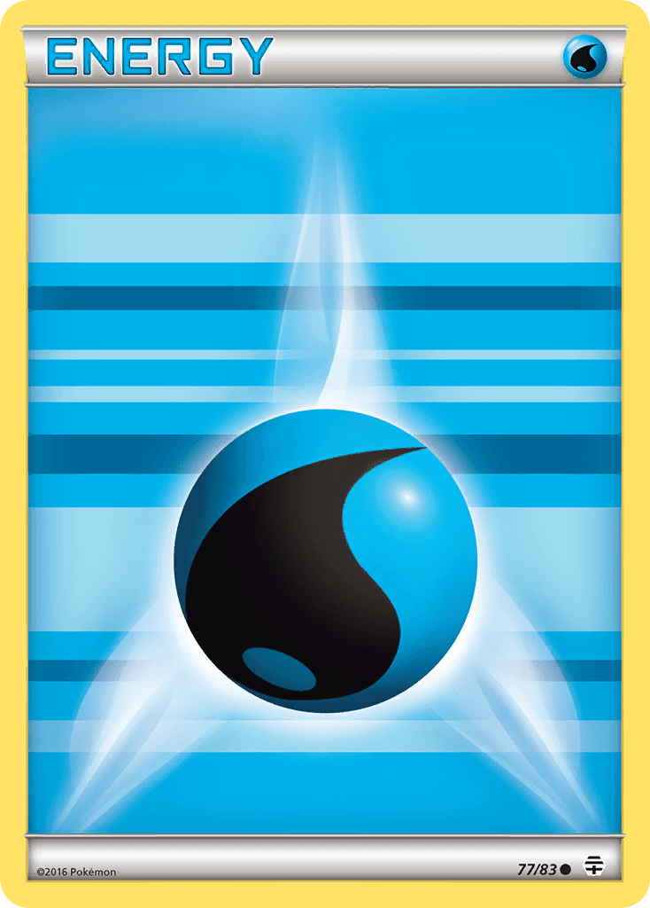 Water Energy Generations card