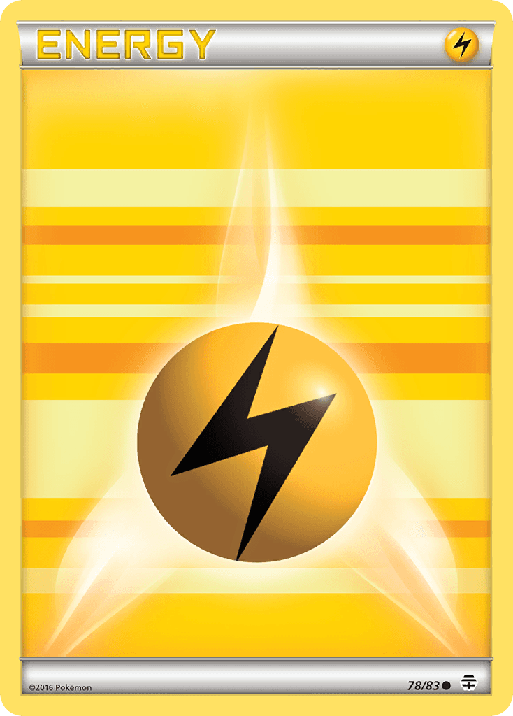 Lightning Energy Generations card