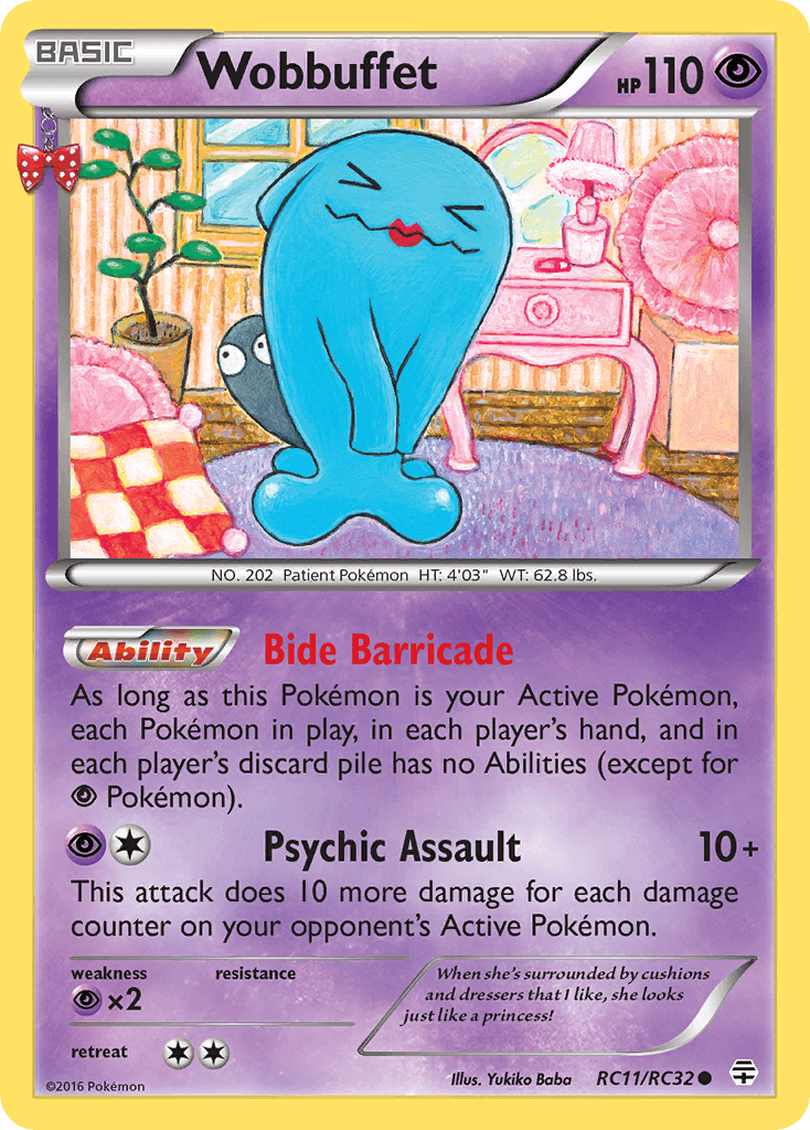 Wobbuffet Generations card