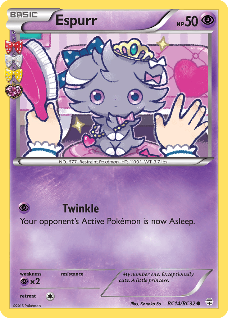 Espurr Generations card