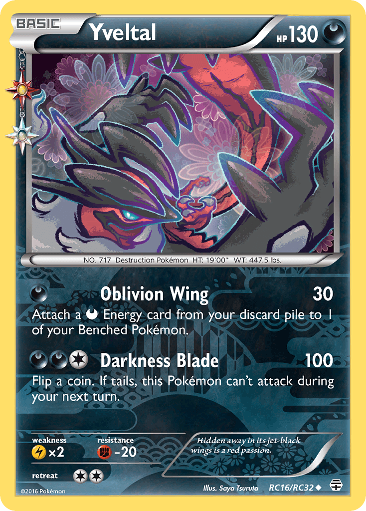 Yveltal Generations card