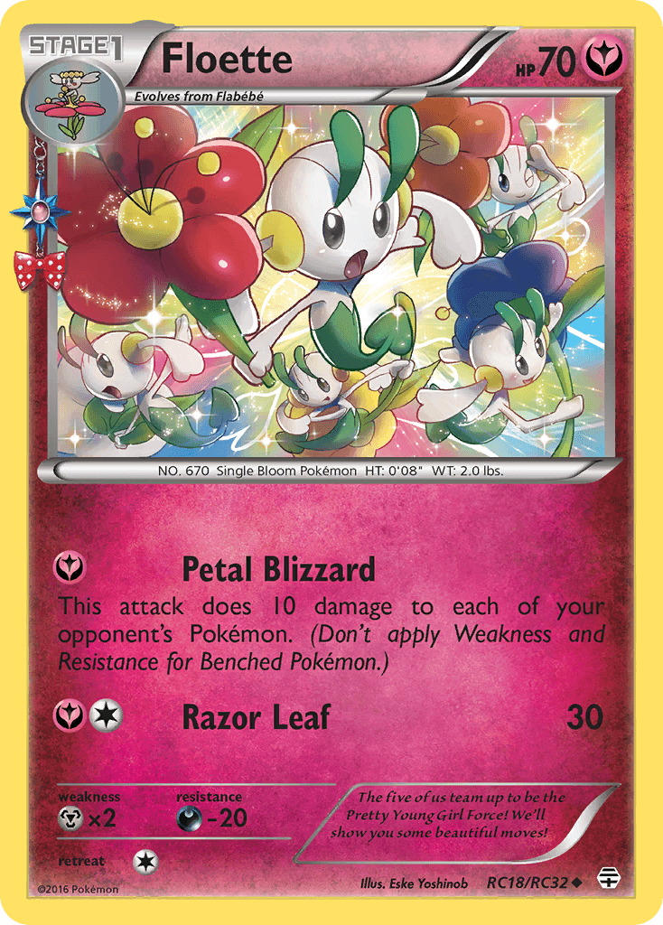 Floette Generations card