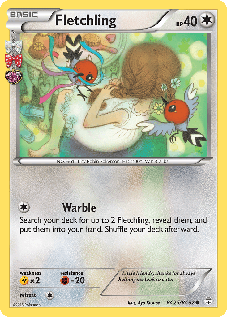 Fletchling Generations card