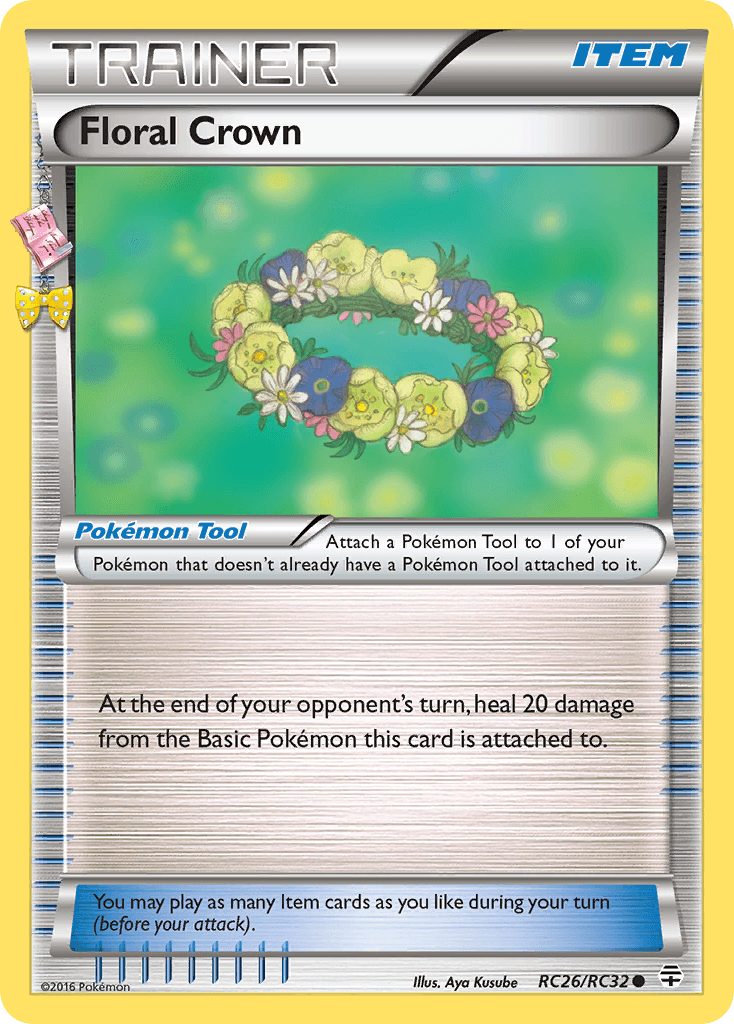 Floral Crown Generations card