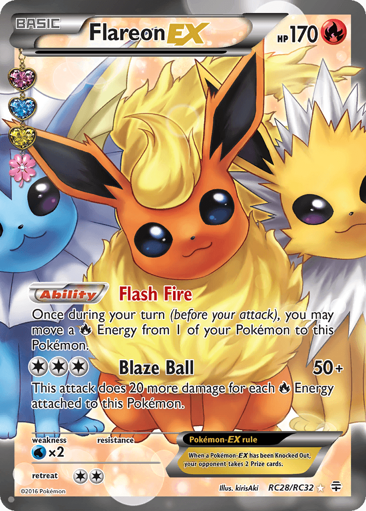 Flareon-EX Generations card