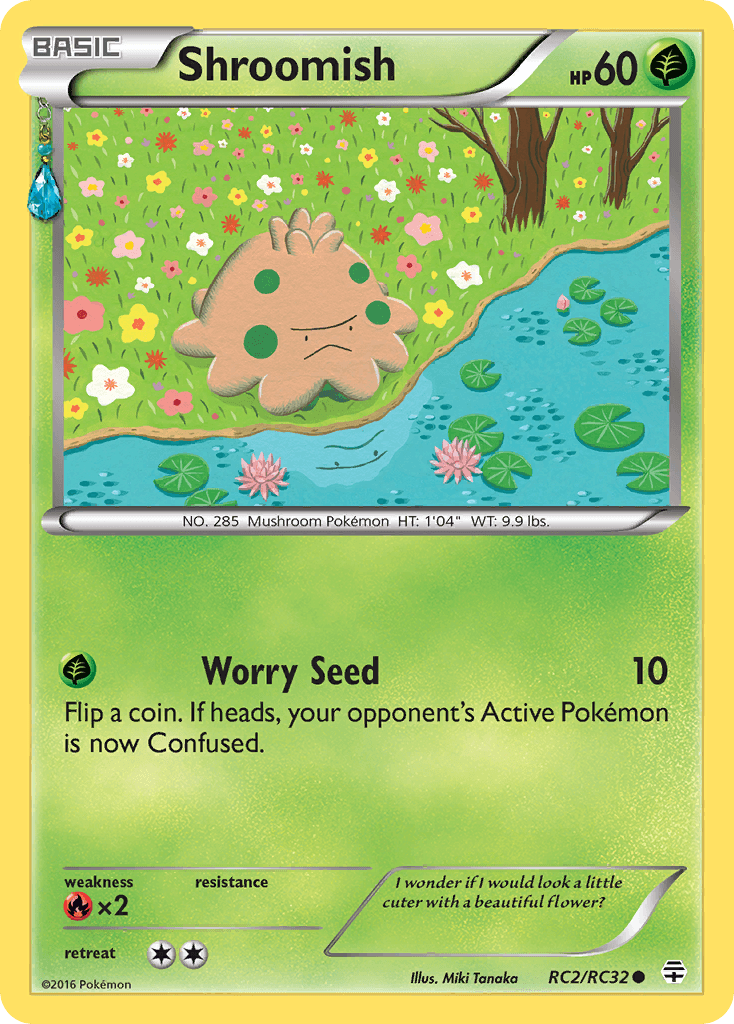 Shroomish 寶可夢 card