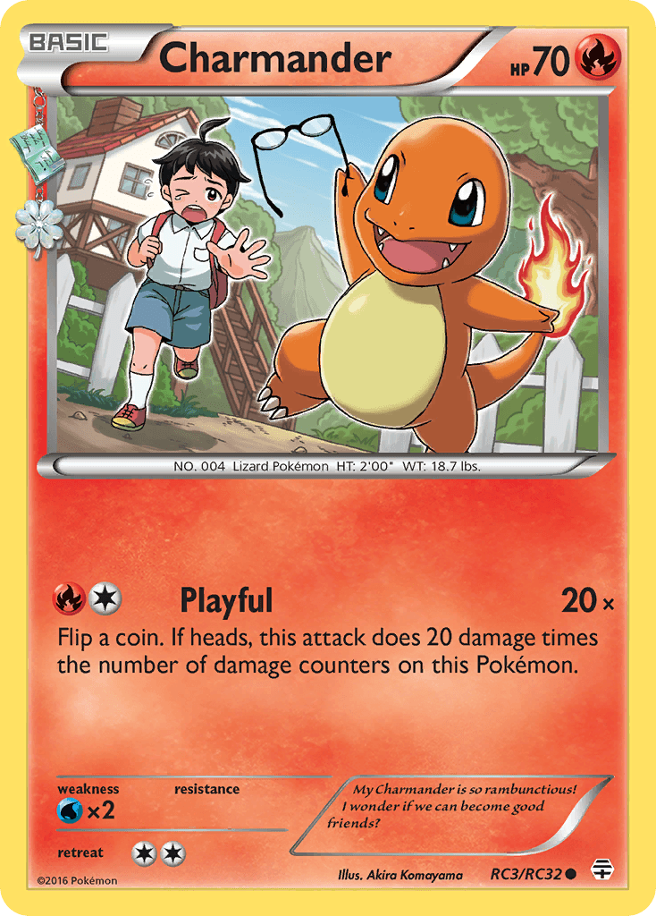 Charmander Generations card