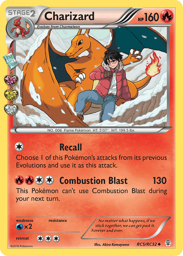 Charizard Generations card