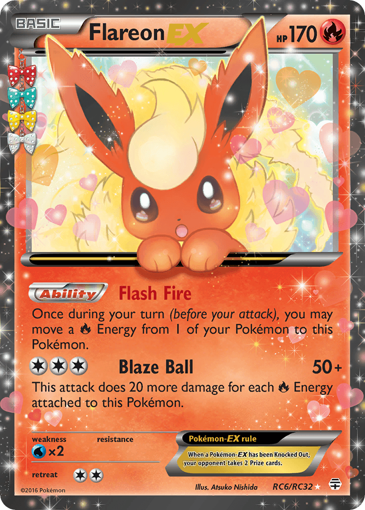 Flareon-EX Generations card
