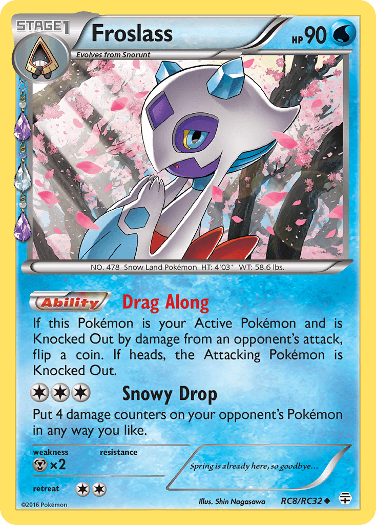 Froslass Generations card