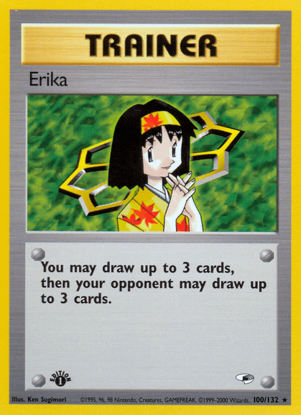 Erika Gym Heroes card