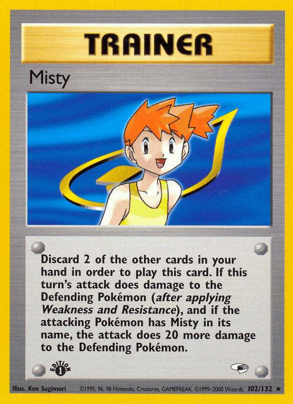 Misty Gym Heroes card
