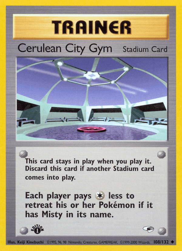Cerulean City Gym Gym Heroes card