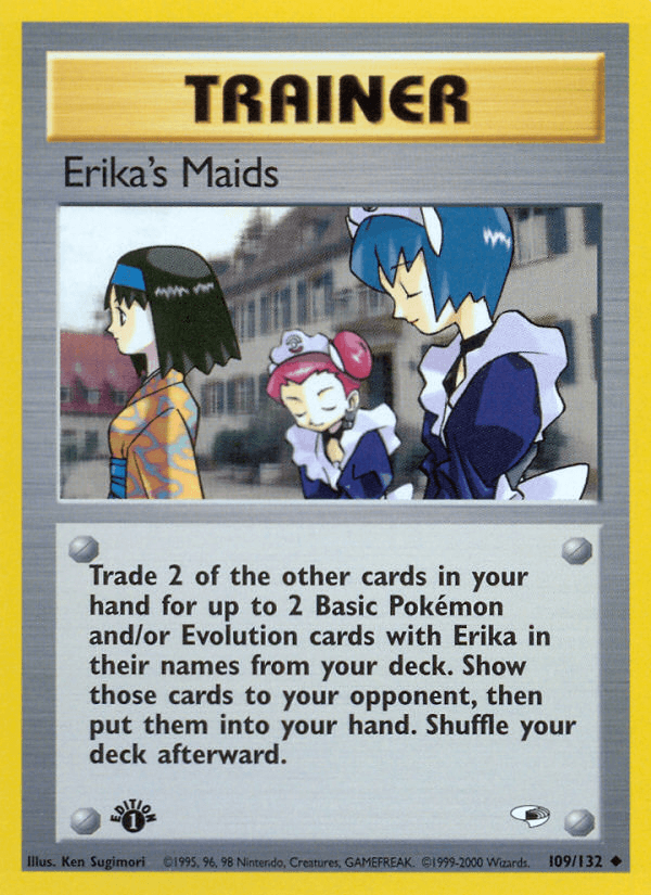 Erika's Maids Gym Heroes card