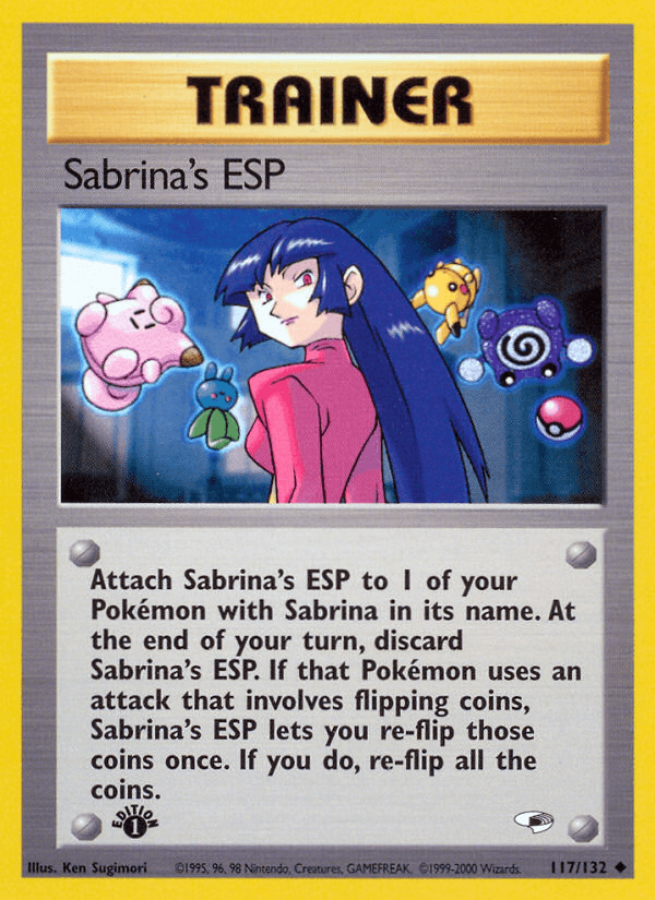 Sabrina's ESP Gym Heroes card