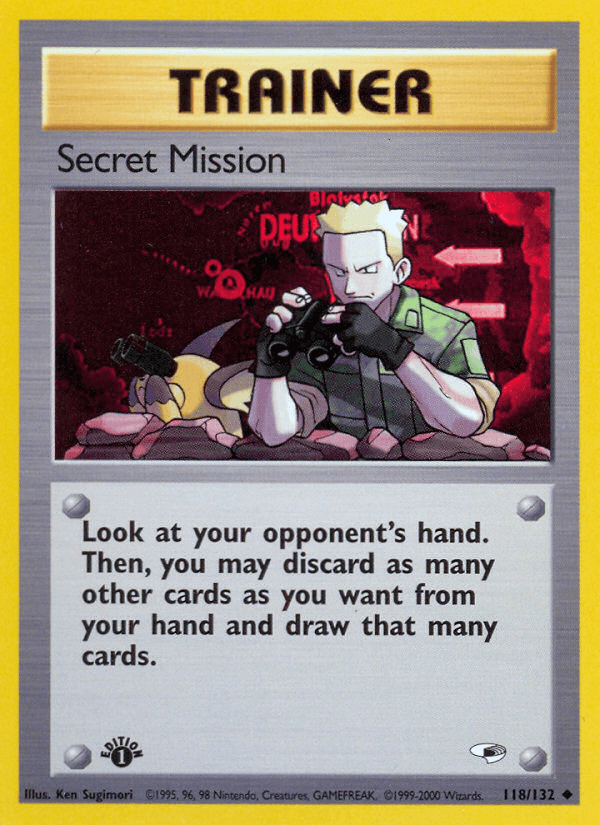 Secret Mission Gym Heroes card