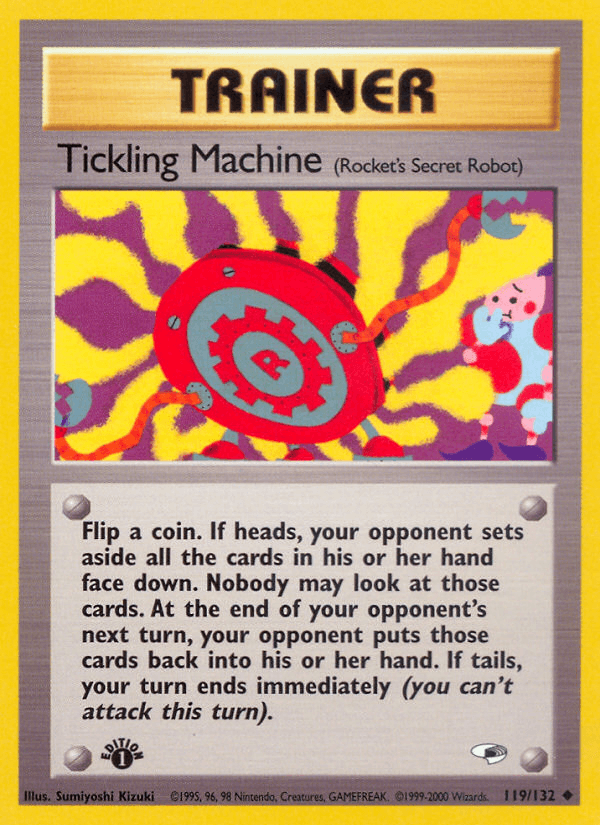 Tickling Machine Gym Heroes card