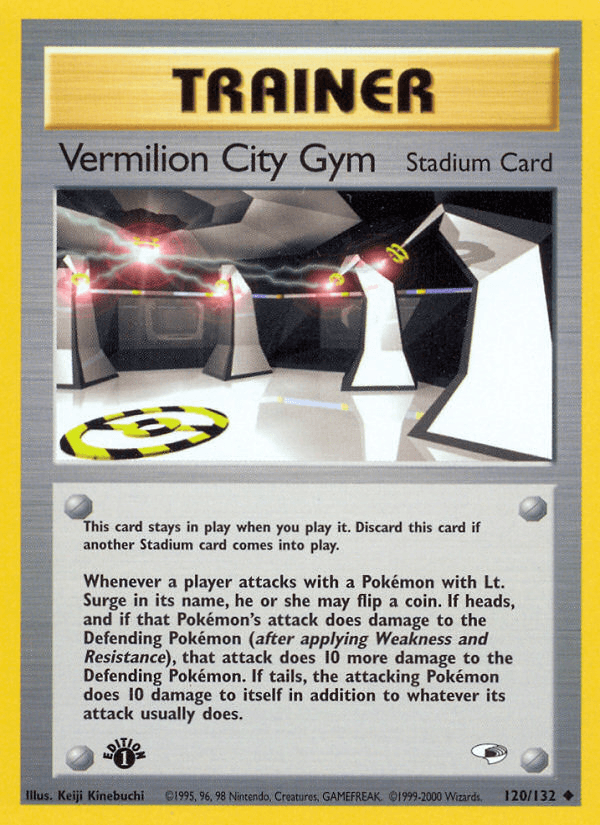 Vermilion City Gym Gym Heroes card