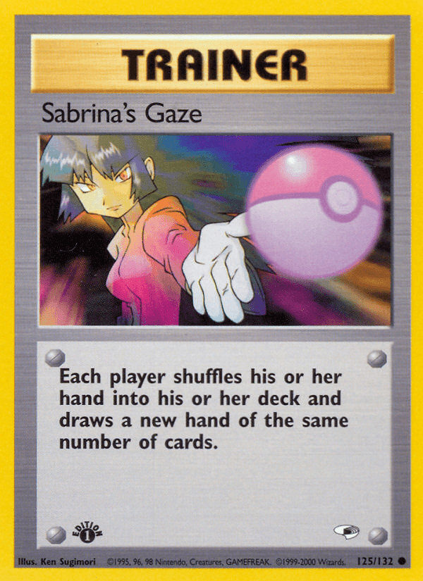 Sabrina's Gaze Gym Heroes card