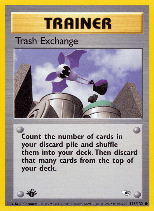 Trash Exchange Gym Heroes card