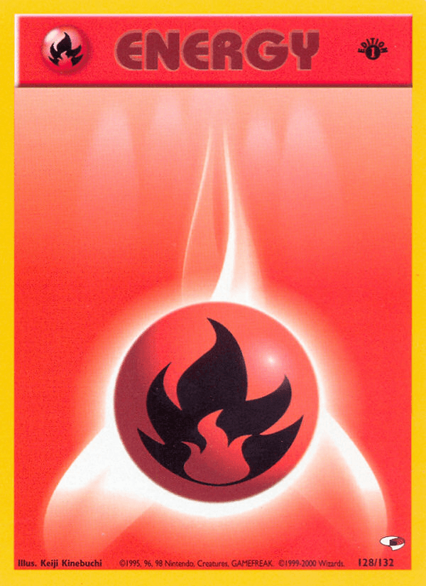 Fire Energy Gym Heroes card