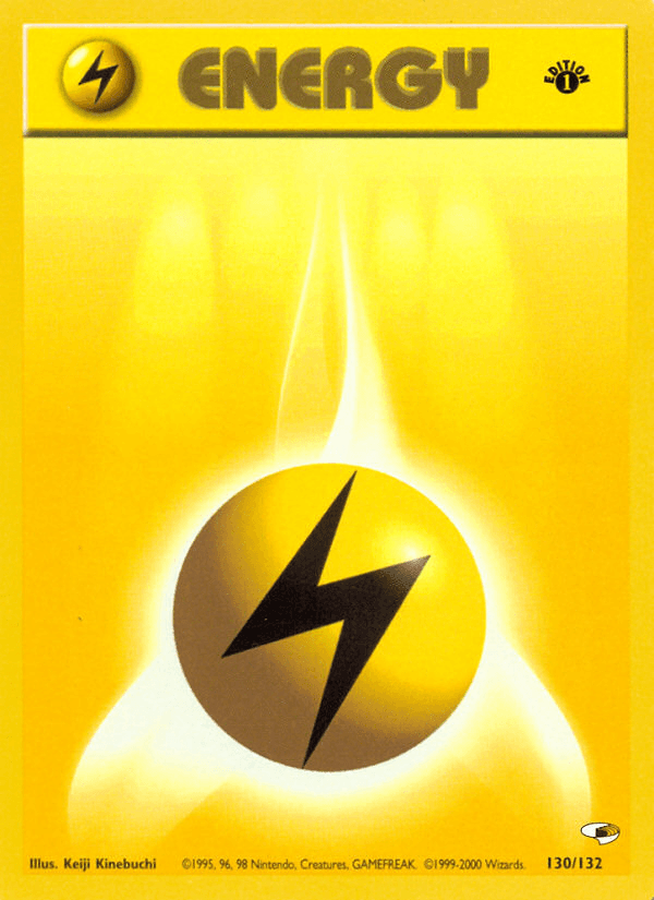 Lightning Energy Gym Heroes card