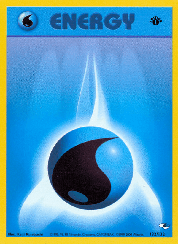 Water Energy 宝可梦 card