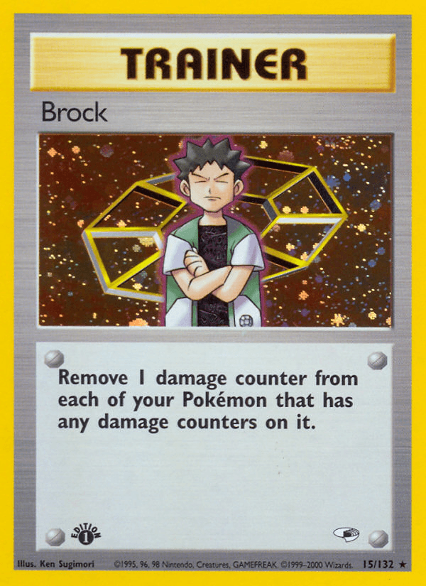 Brock Gym Heroes card