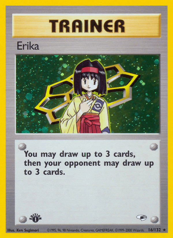 Erika Gym Heroes card