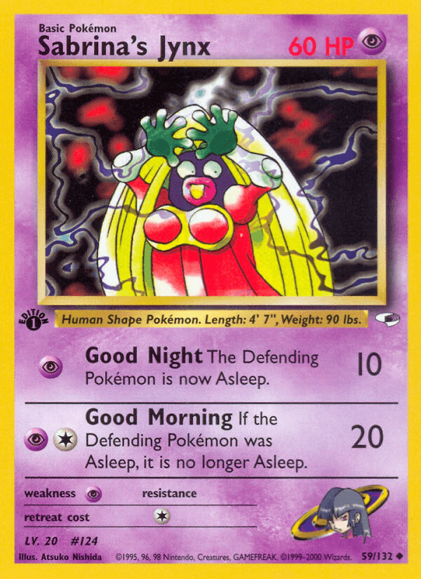 Sabrina's Jynx Gym Heroes card