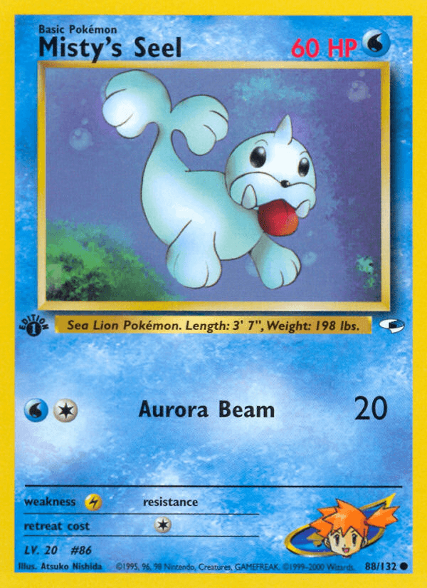 Misty's Seel Gym Heroes card