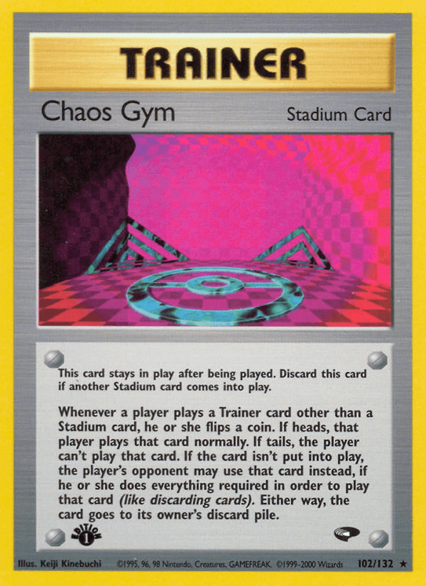 Chaos Gym Gym Challenge card