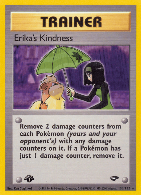 Erika's Kindness Gym Challenge card