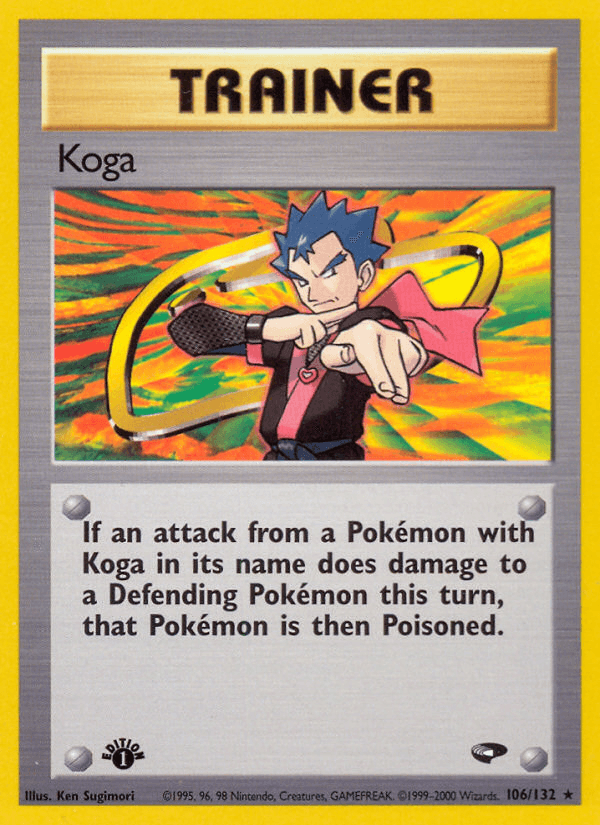Koga Gym Challenge card