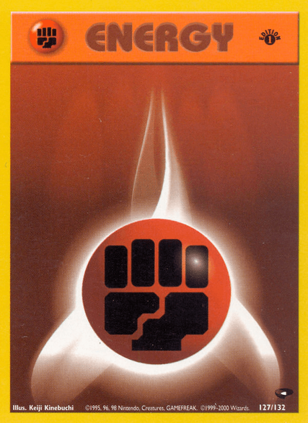 Fighting Energy Gym Challenge card