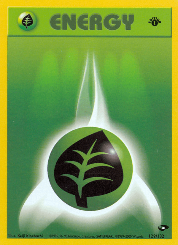 Grass Energy Gym Challenge card